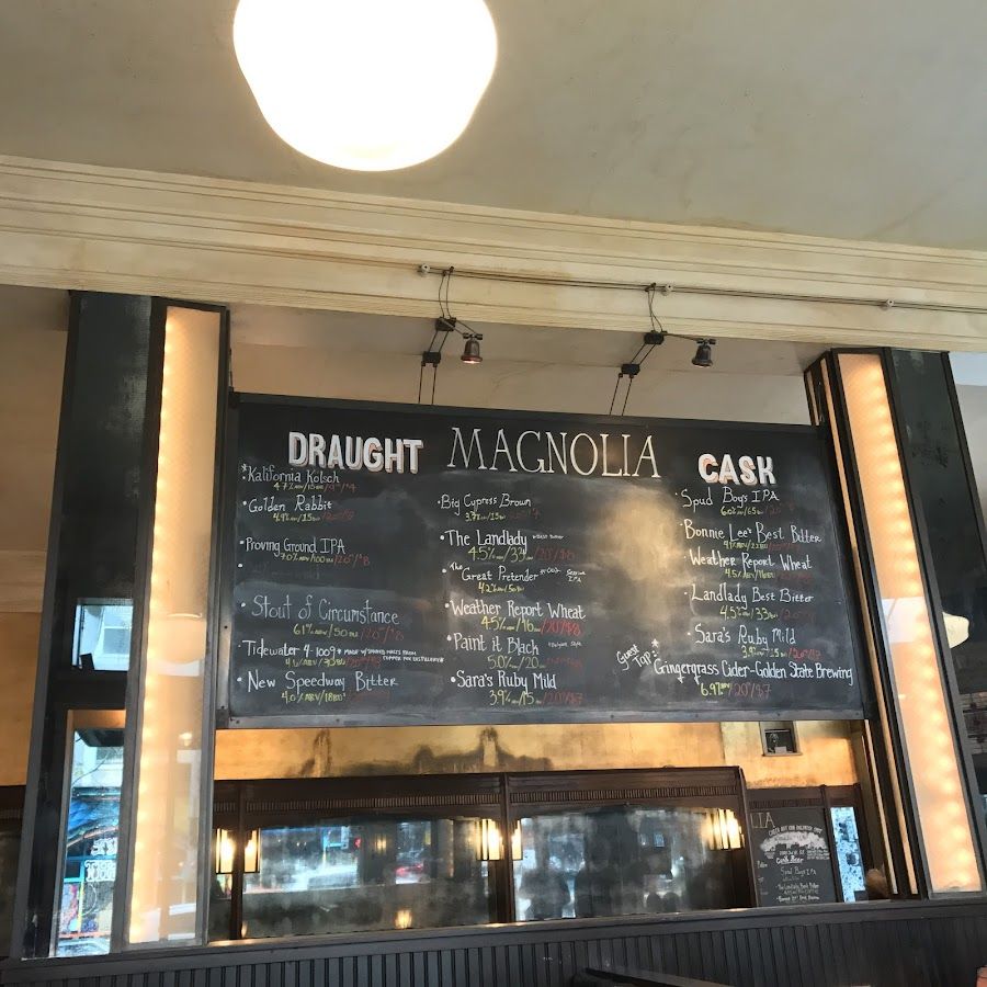 Magnolia Brewing bar service