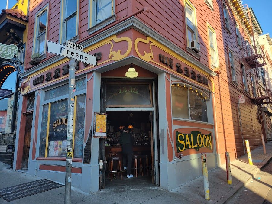 The Saloon North Beach atmosphere