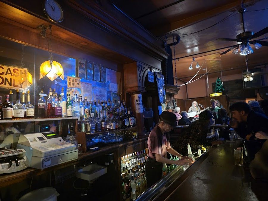 The Saloon bar service