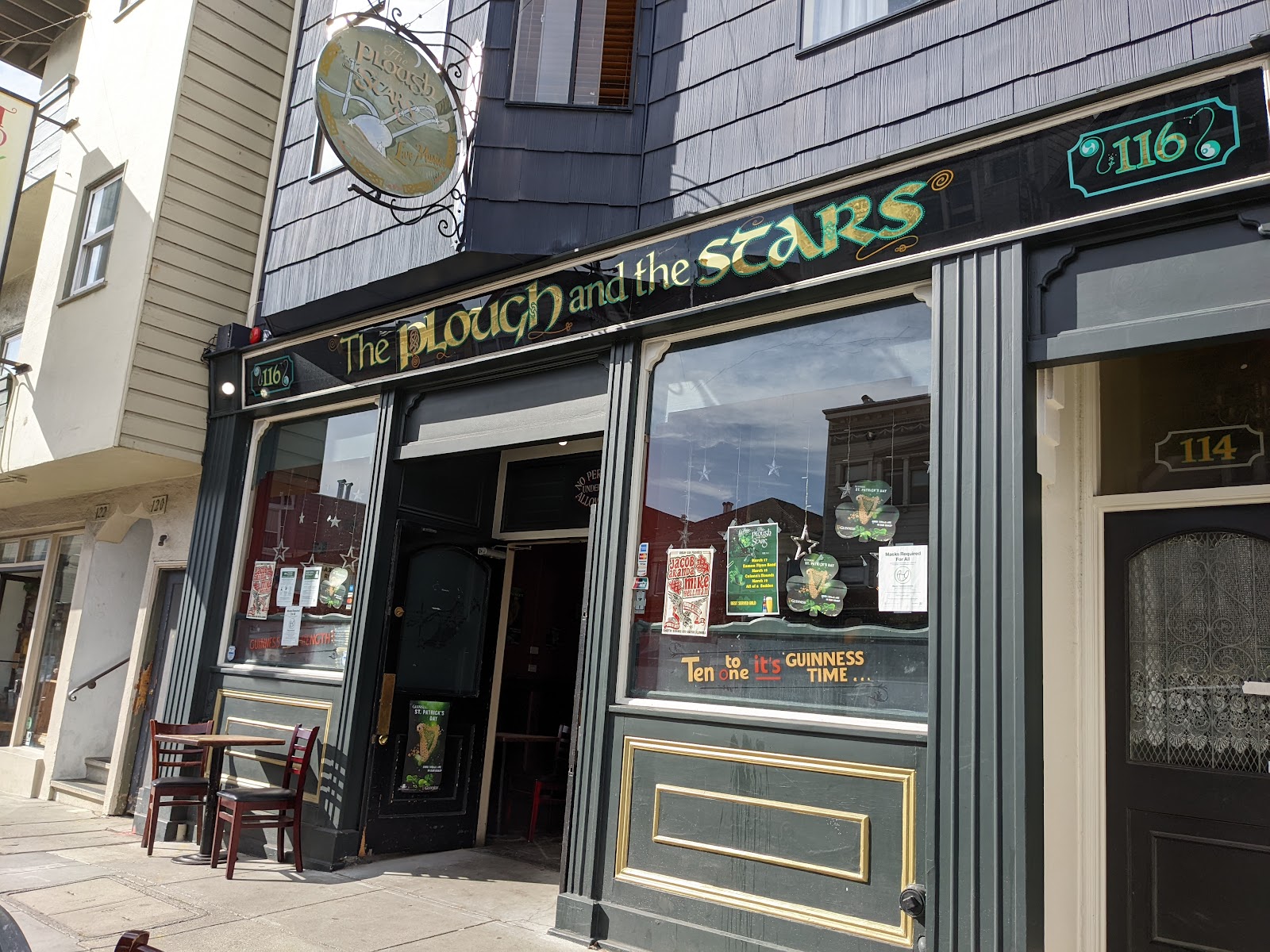 The Plough and Stars, San Francisco