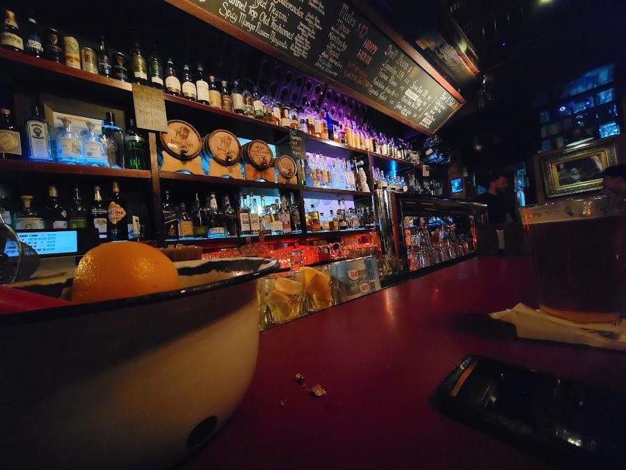 Tunnel Top cocktail at the bar