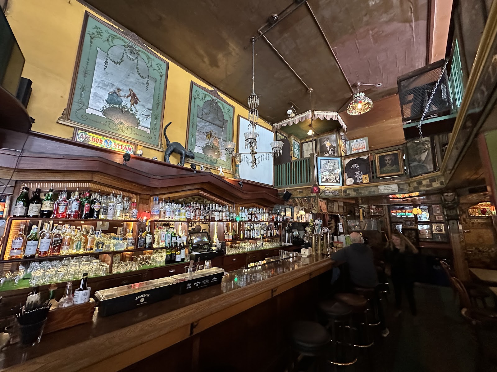 Vesuvio Cafe Beat Generation bar on Columbus Avenue, North Beach San Francisco