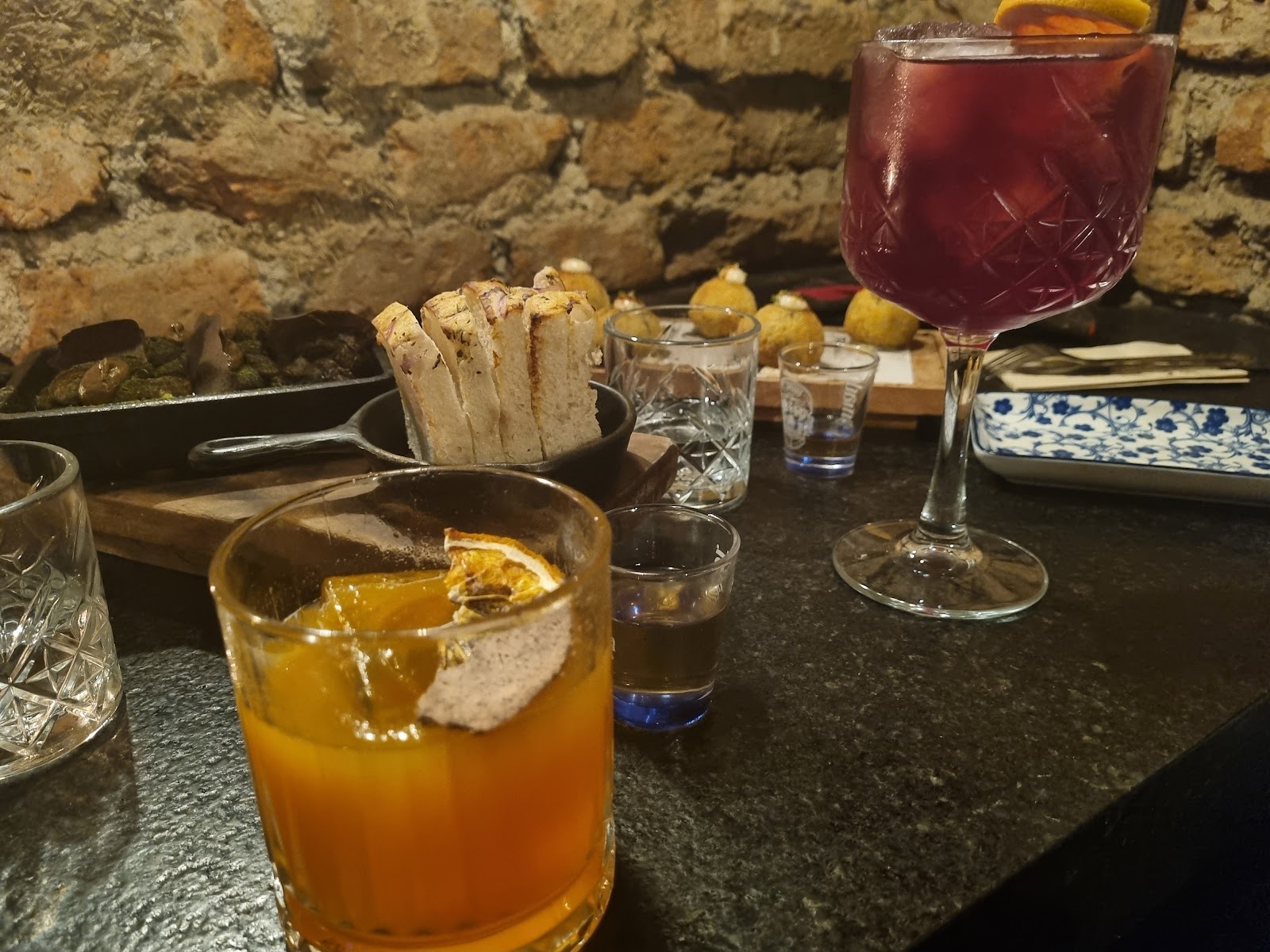 Prima Bar style: back bar bottle shelf