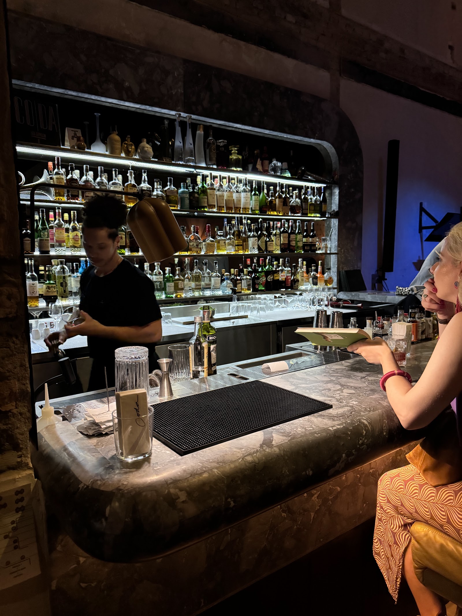 Coda bar interior, Vila Buarque Sao Paulo