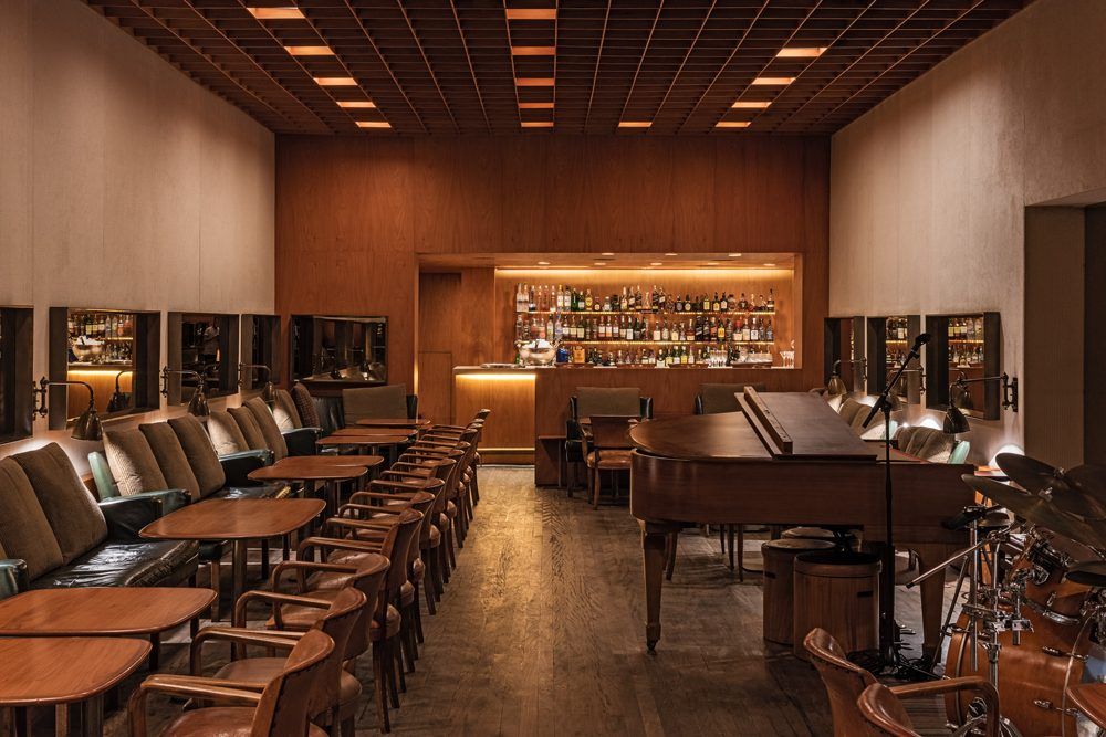 Skye Bar at Fasano Sao Paulo bar interior