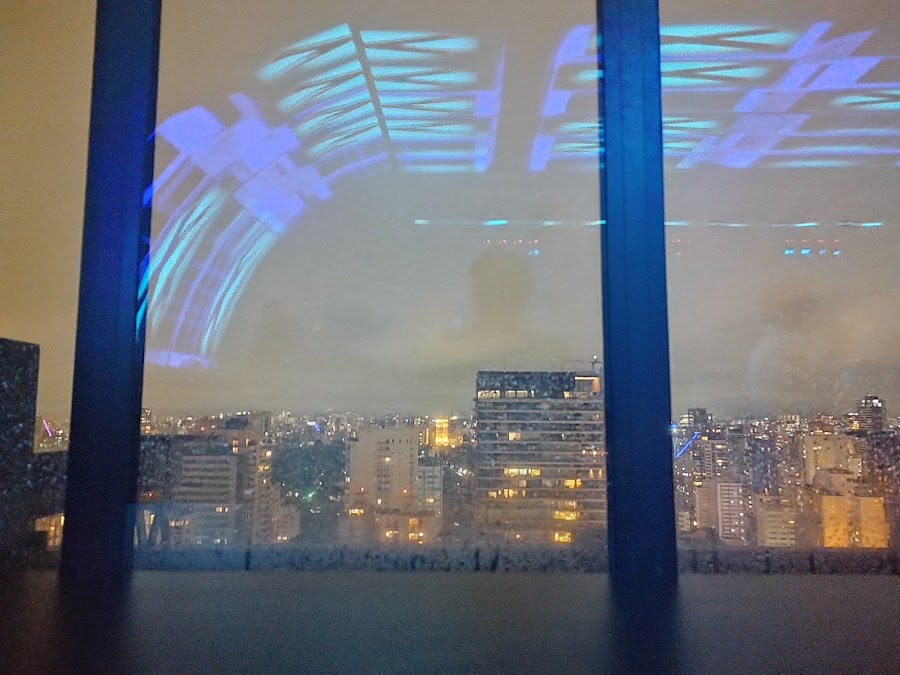 Tetto Rooftop Lounge terrace and skyline view, Jardins, Sao Paulo bar