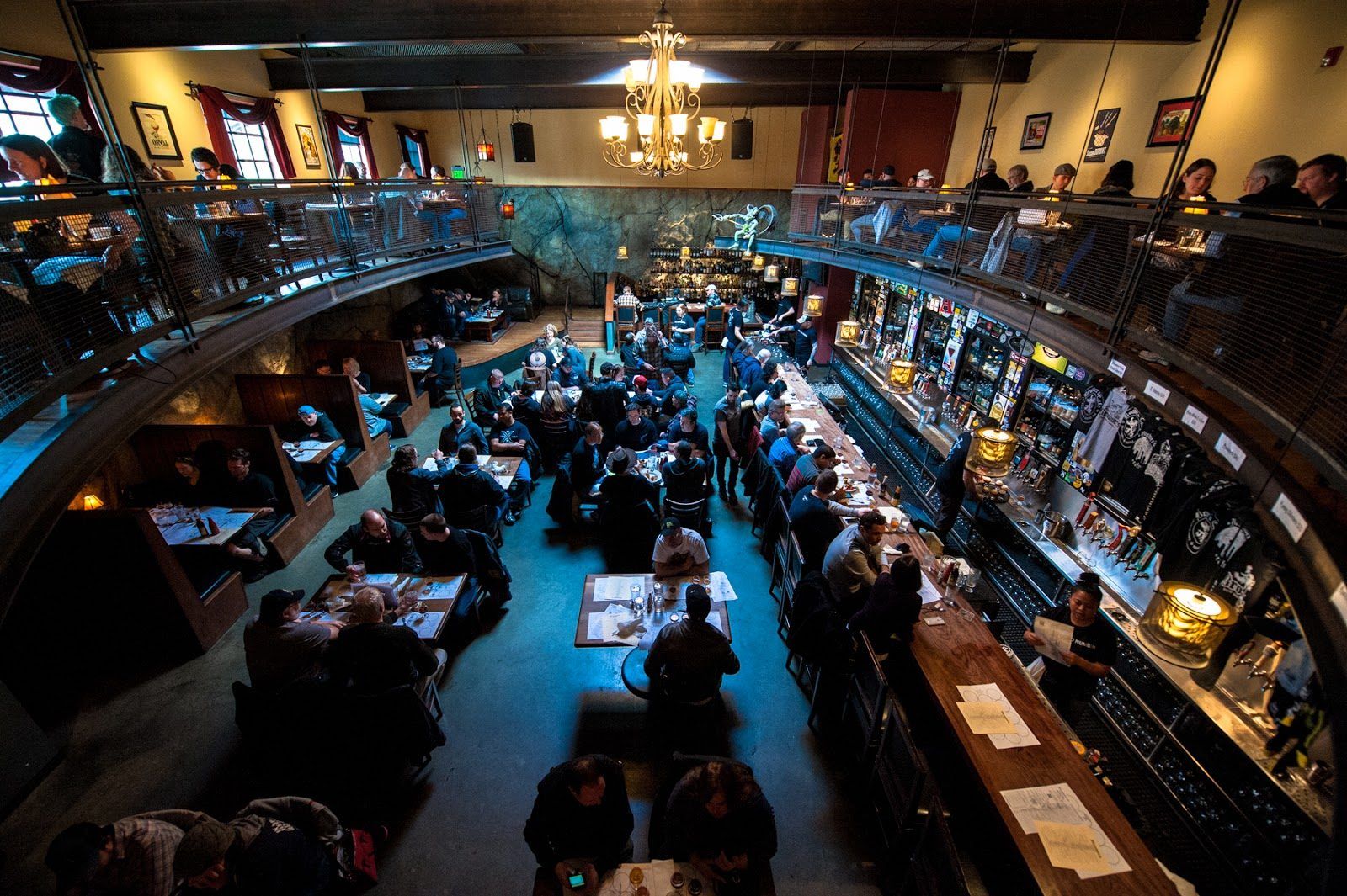 Brouwer's Cafe Seattle bar interior