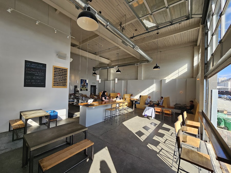 Holy Mountain Brewing taproom bar