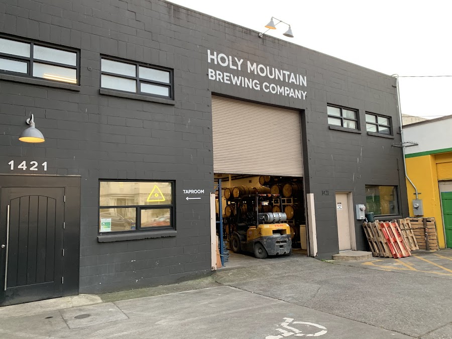 Holy Mountain Brewing barrels