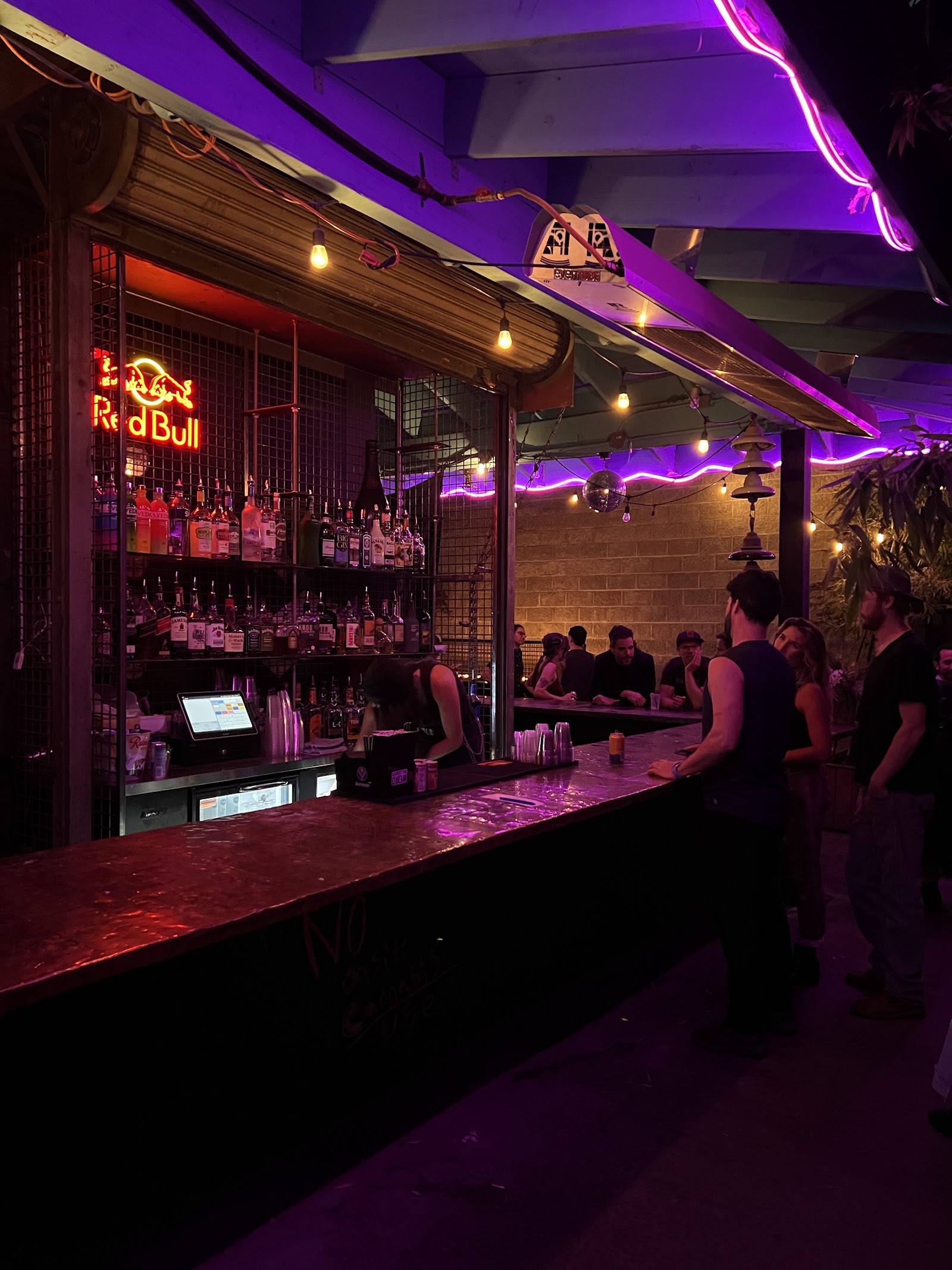 Kremwerk nightclub entrance on Minor Avenue in the Denny Triangle, Seattle
