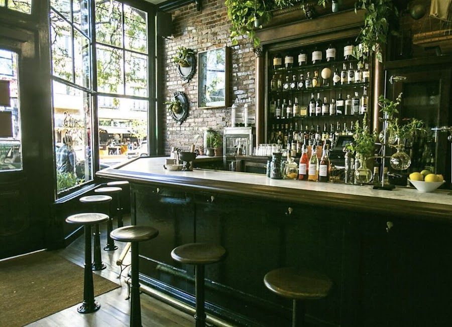 Percy's & Co. cocktail at the bar