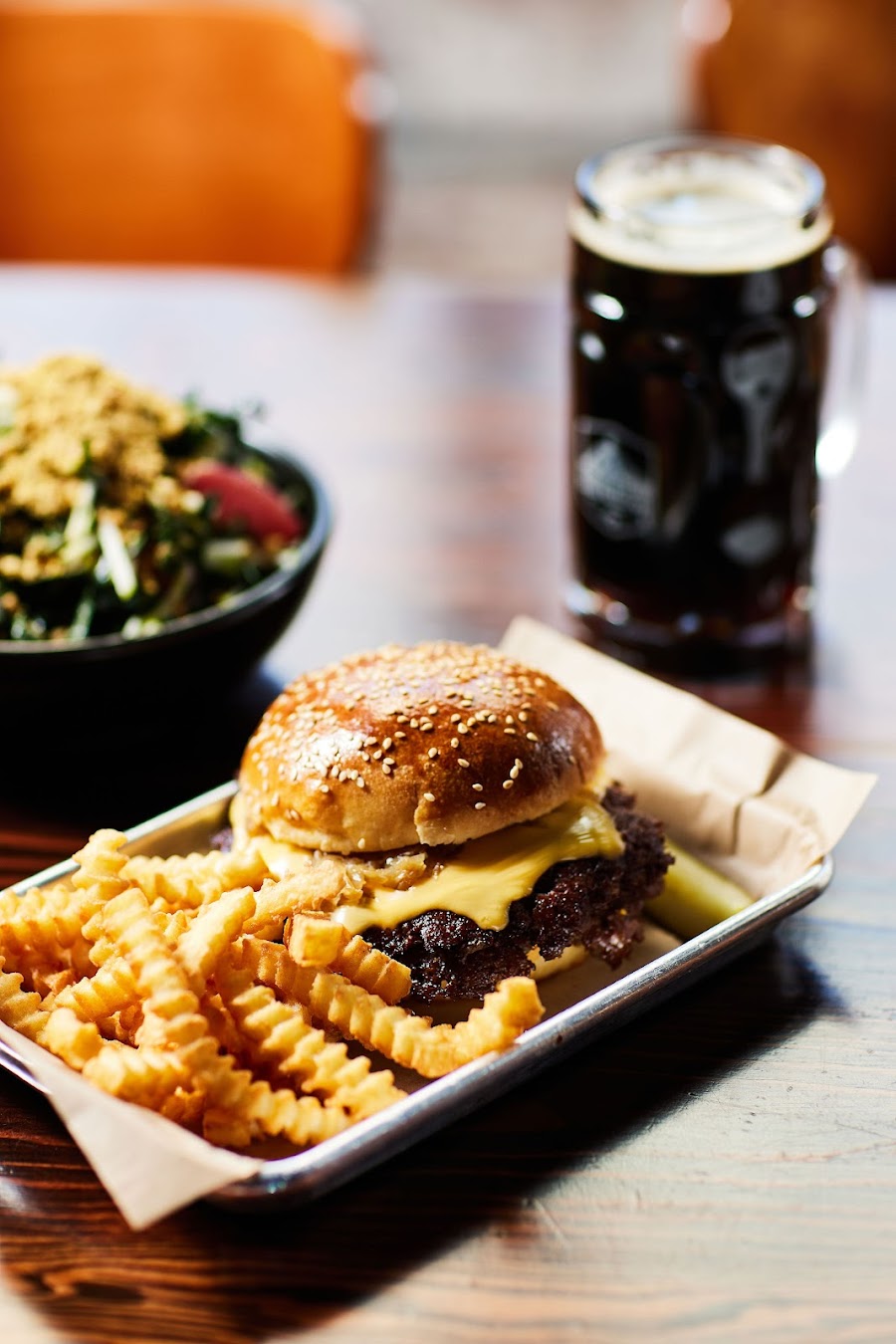 Rhein Haus drafts and pretzels