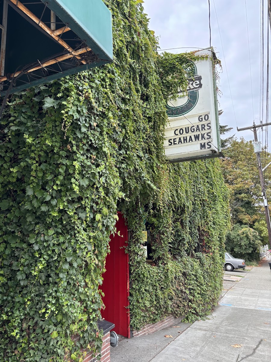 Roanoke Park Place Tavern bar detail, Seattle