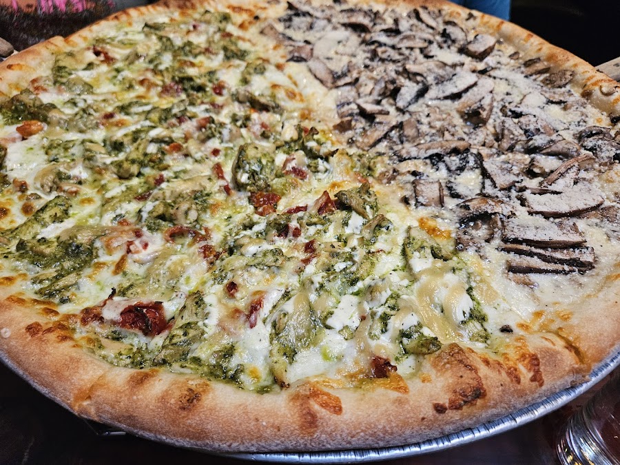 Rocco's bar and pizzeria on Second Avenue in Belltown, Seattle bar