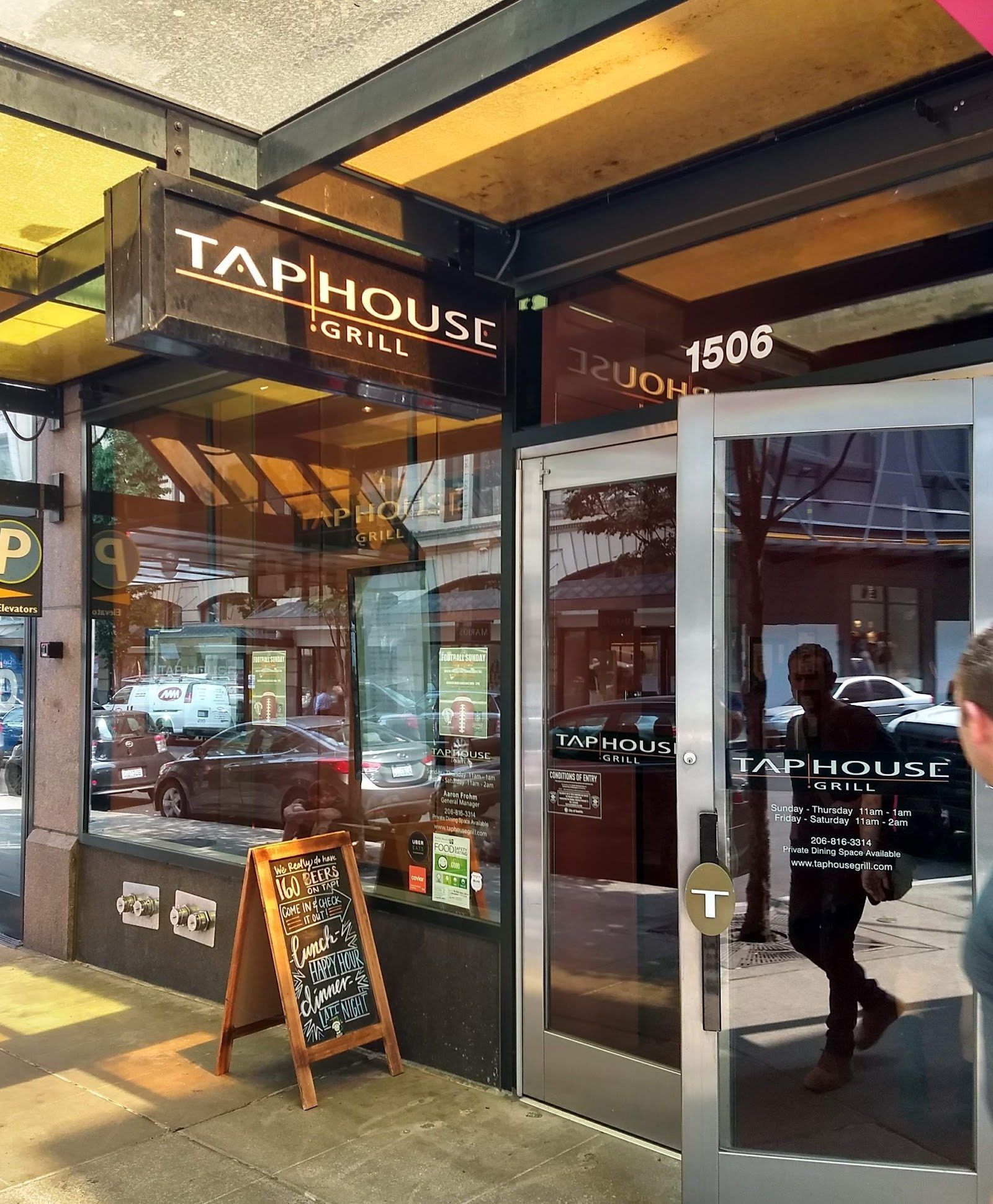 Tap House Grill Seattle bar interior