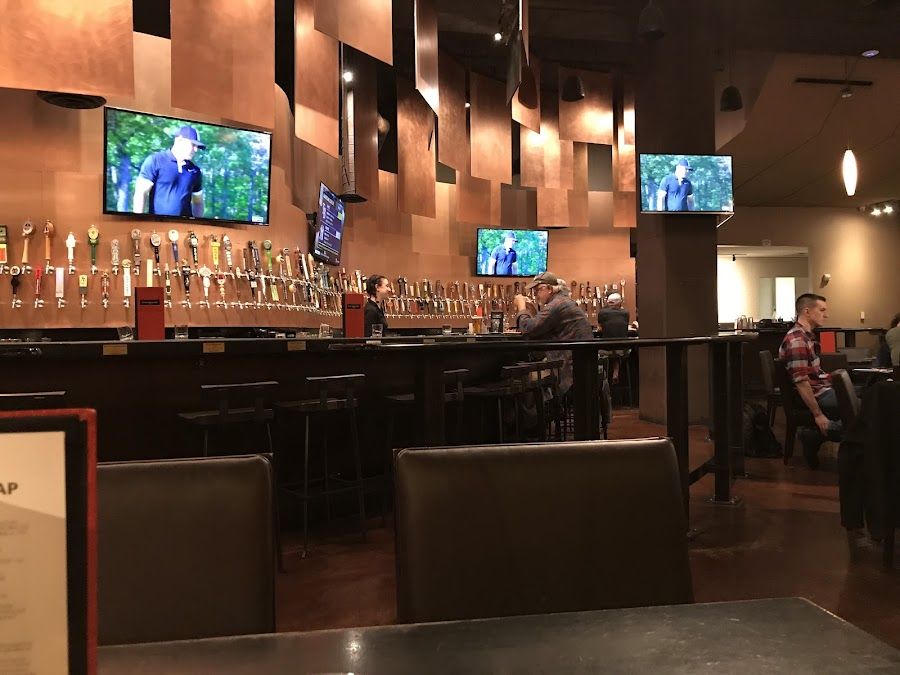 Tap House Grill cocktail at the bar