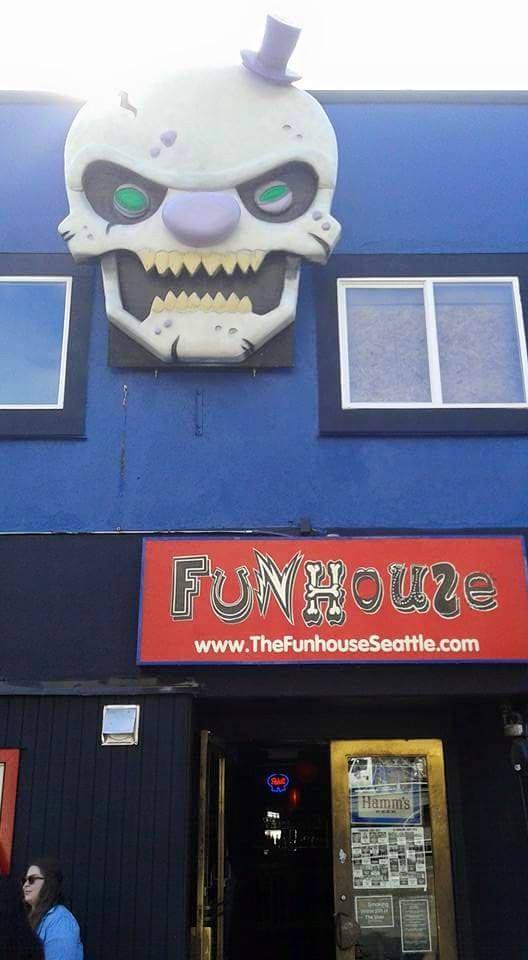 The Funhouse punk live music room, Eastlake Seattle