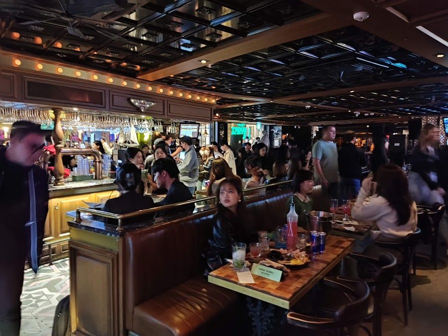 Itaewon Classic cocktail at the bar