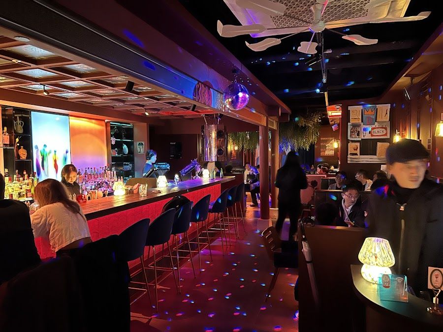 The Prelude cocktail at the bar