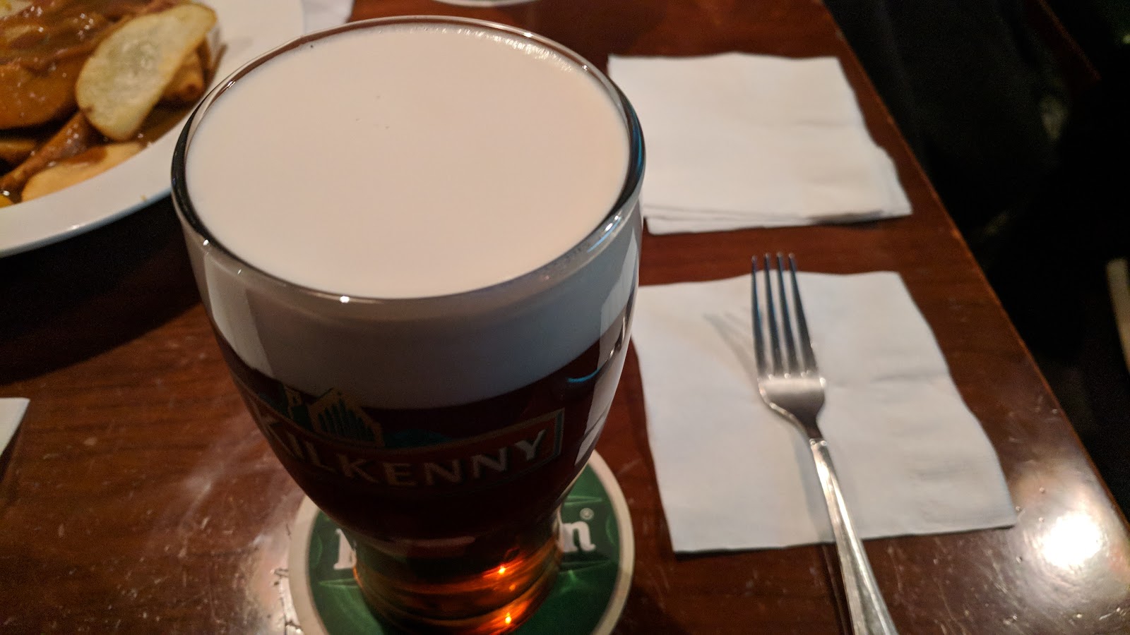 Pub atmosphere in the evening