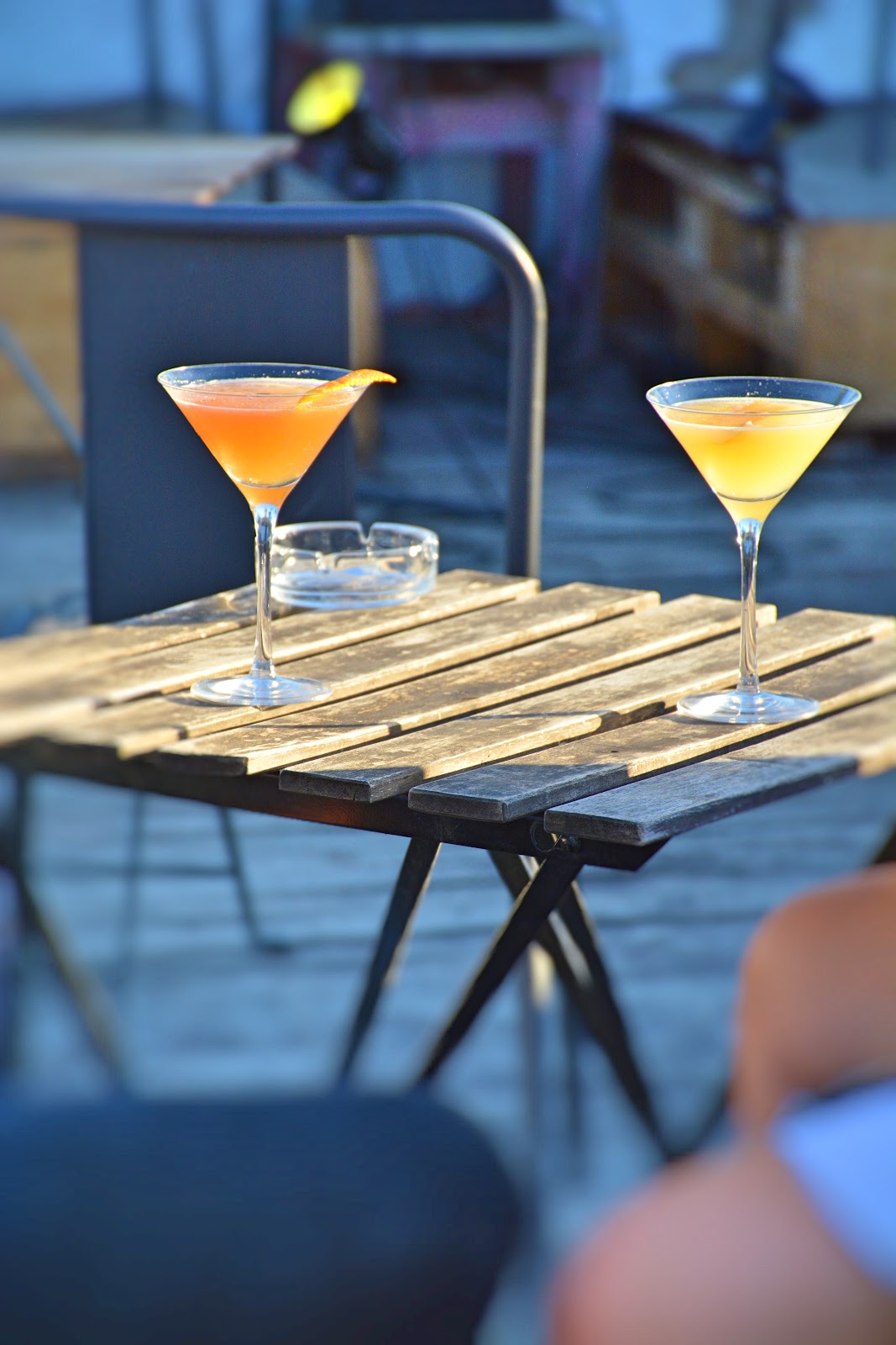Pura Vida Terraza Seville rooftop terrace at dusk