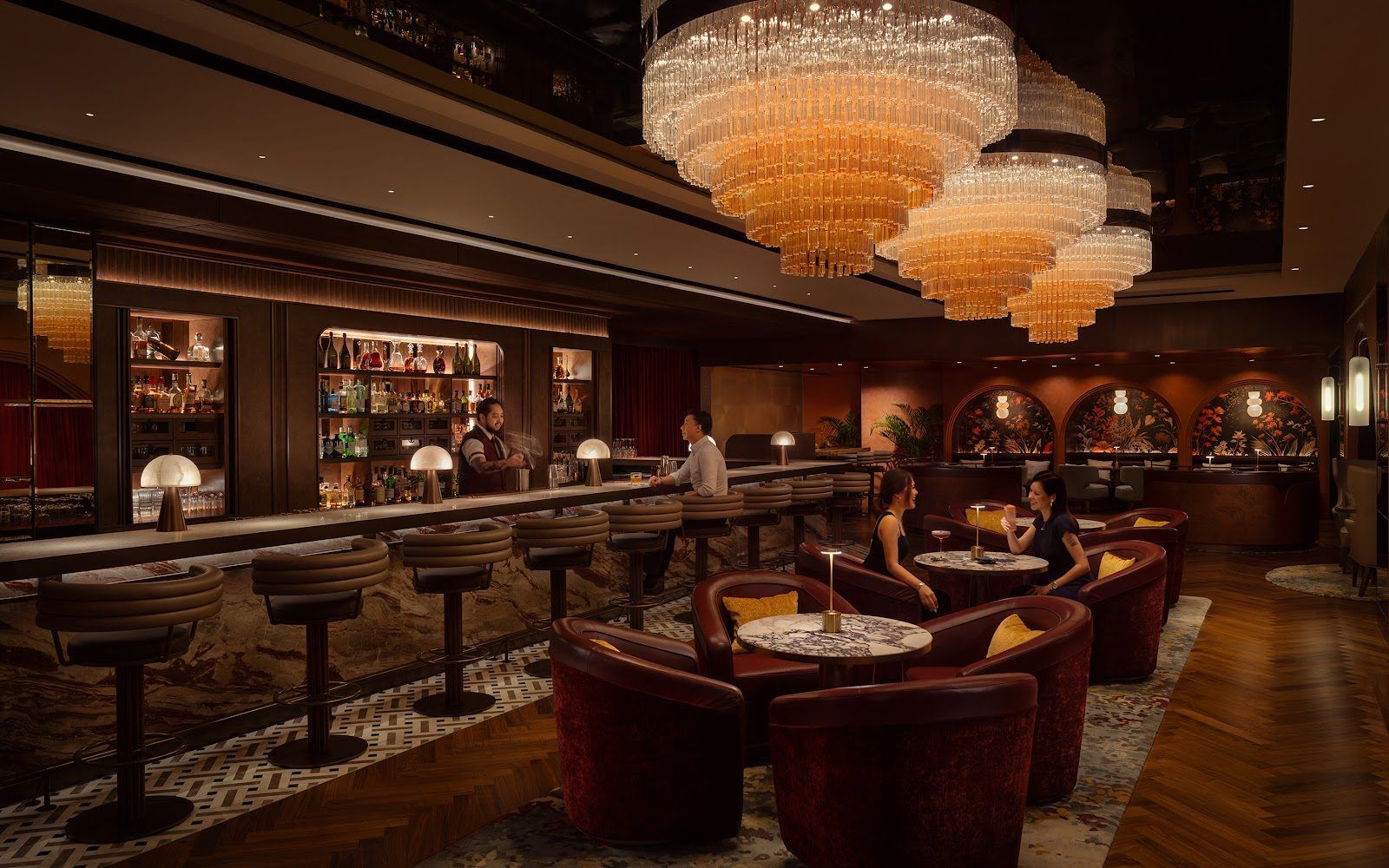Anti:dote at Fairmont Singapore bar interior