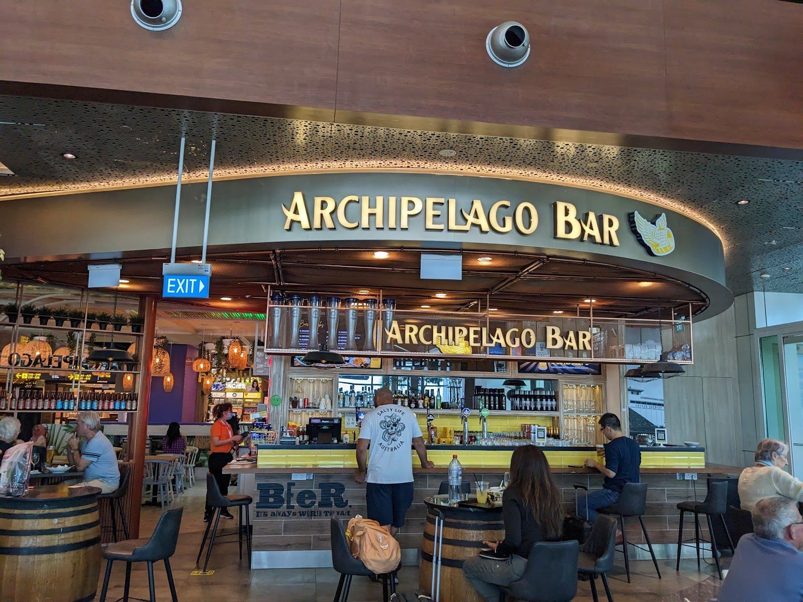 Archipelago Brewery Singapore bar interior