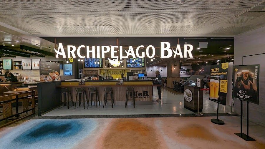 Archipelago Brewery cocktail at the bar