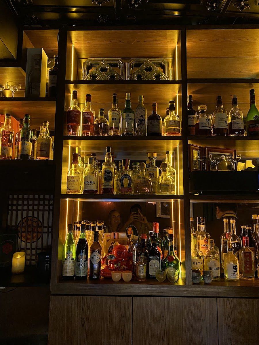 Club Street Bar cocktail at the bar