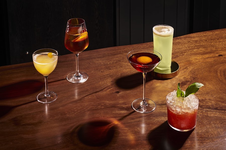 Bespoke cocktail at The Horse's Mouth