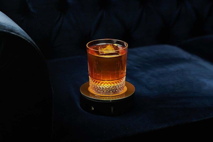 Manhattan Bar at Regent cocktail at the bar