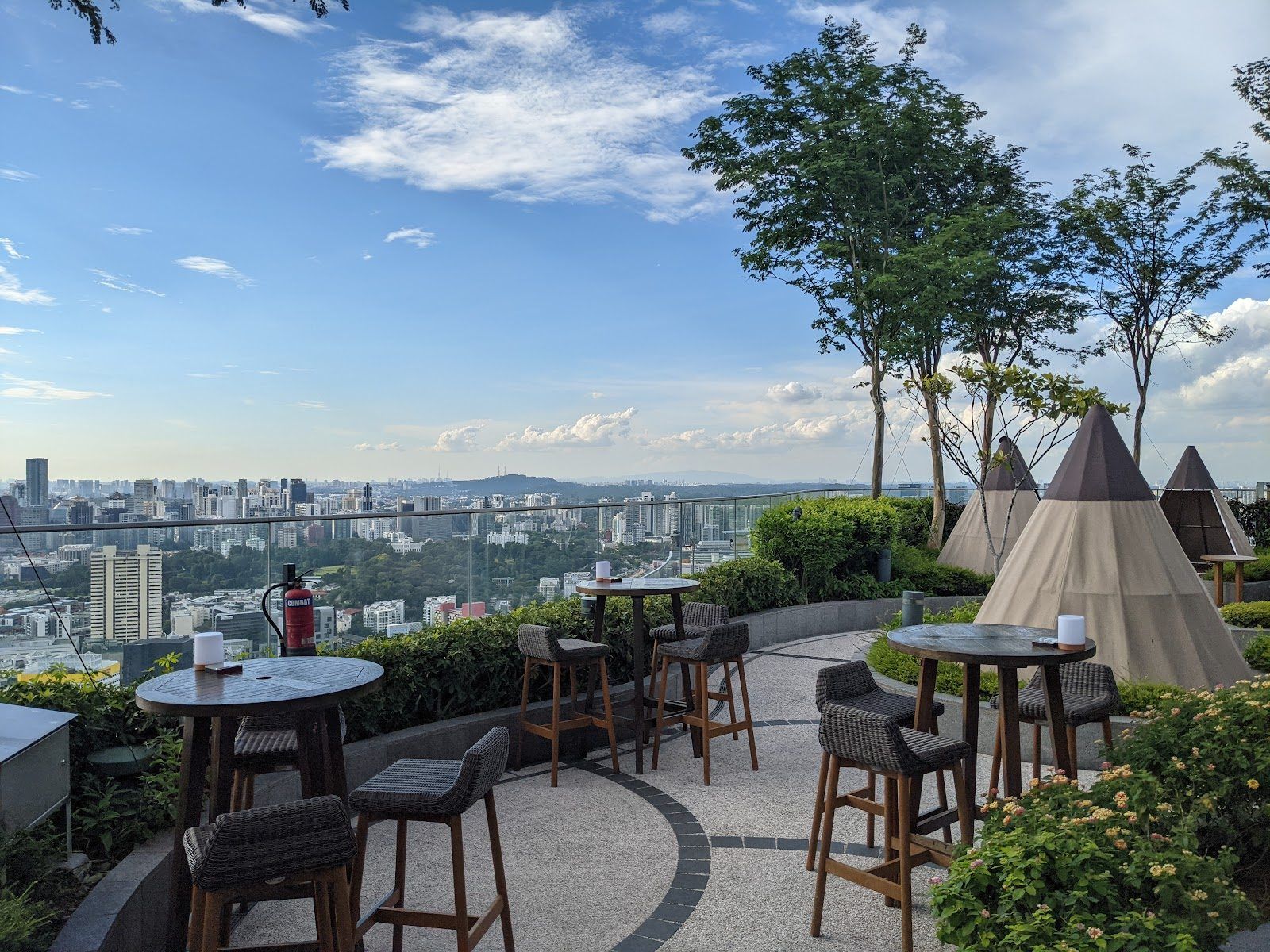 Mr Stork at Andaz Singapore bar interior
