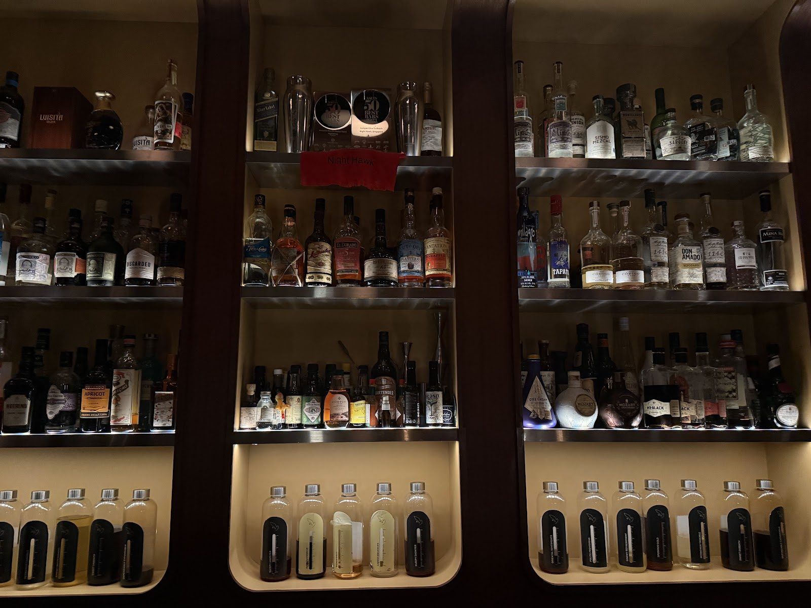 Night Hawk Singapore bar interior