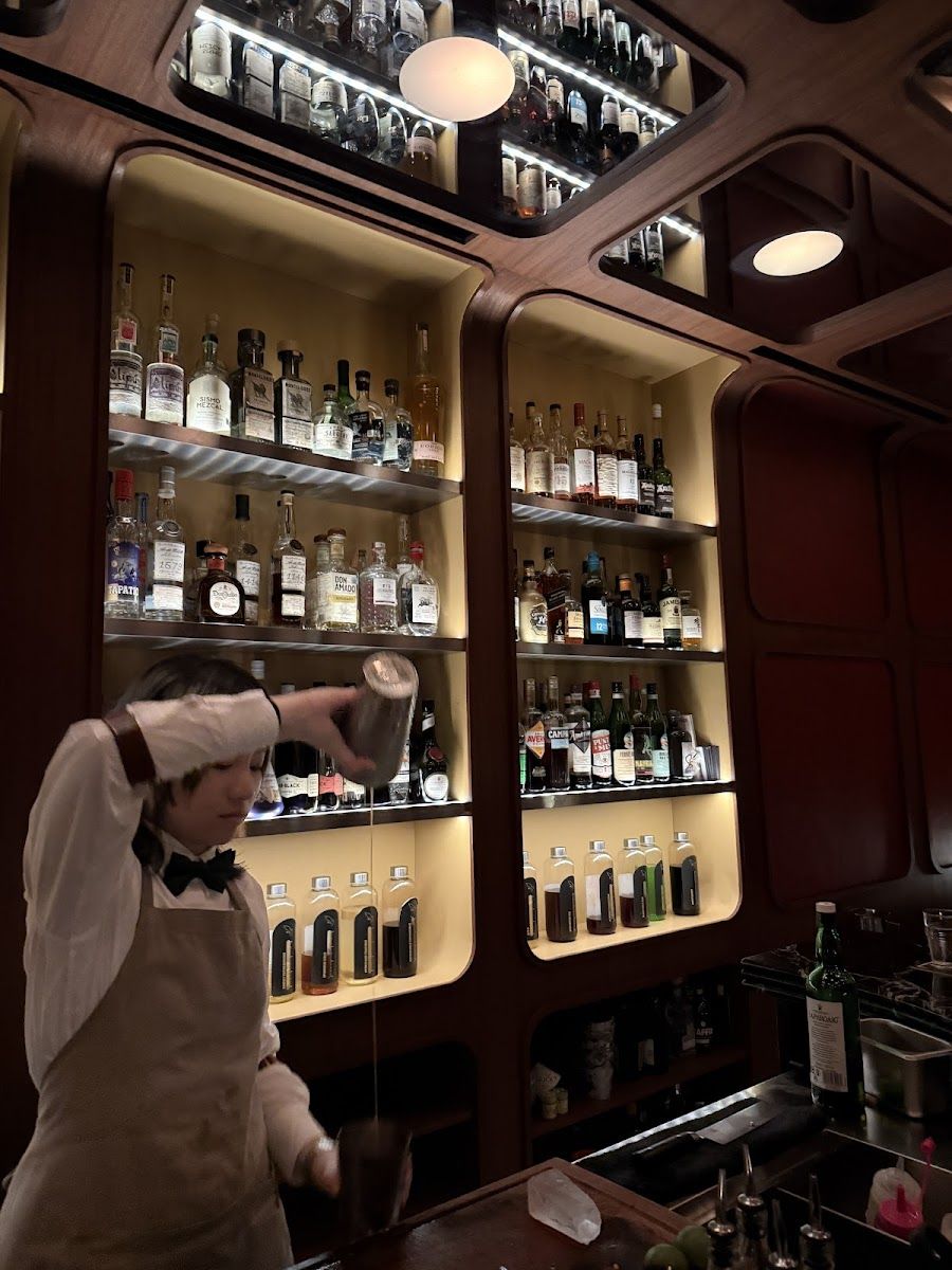 Night Hawk cocktail at the bar