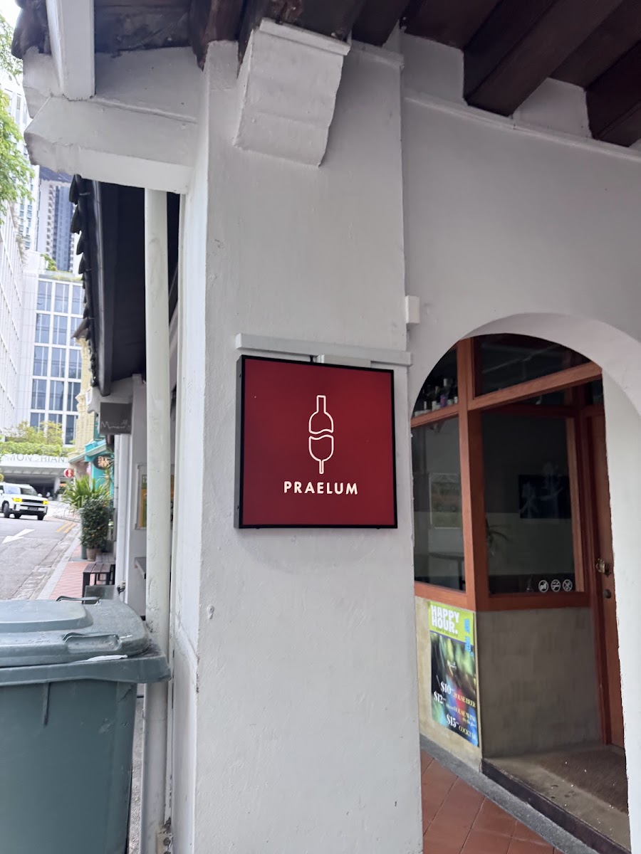 Praelum Wine Bistro, Singapore