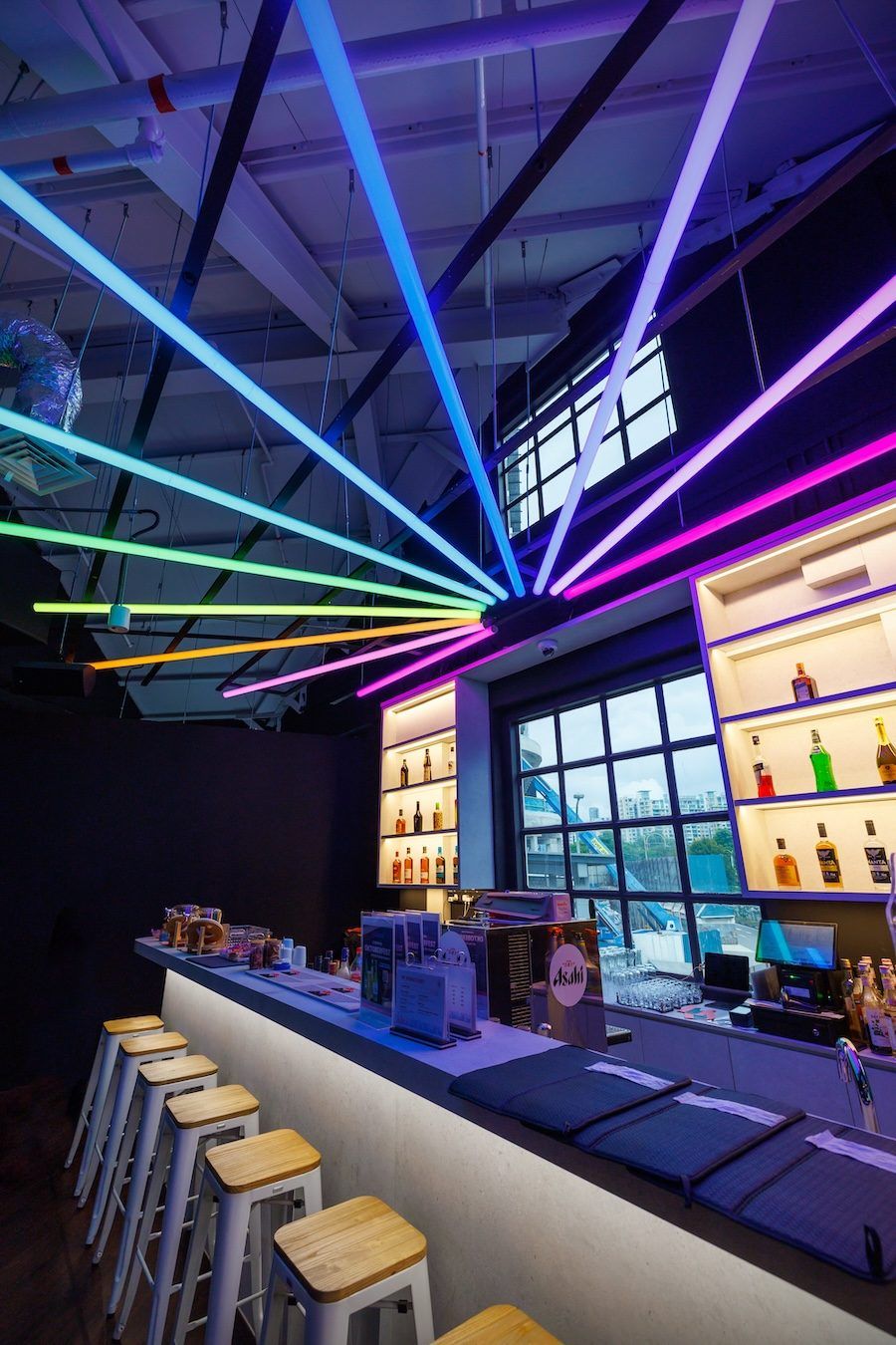 Pump Room Singapore bar interior