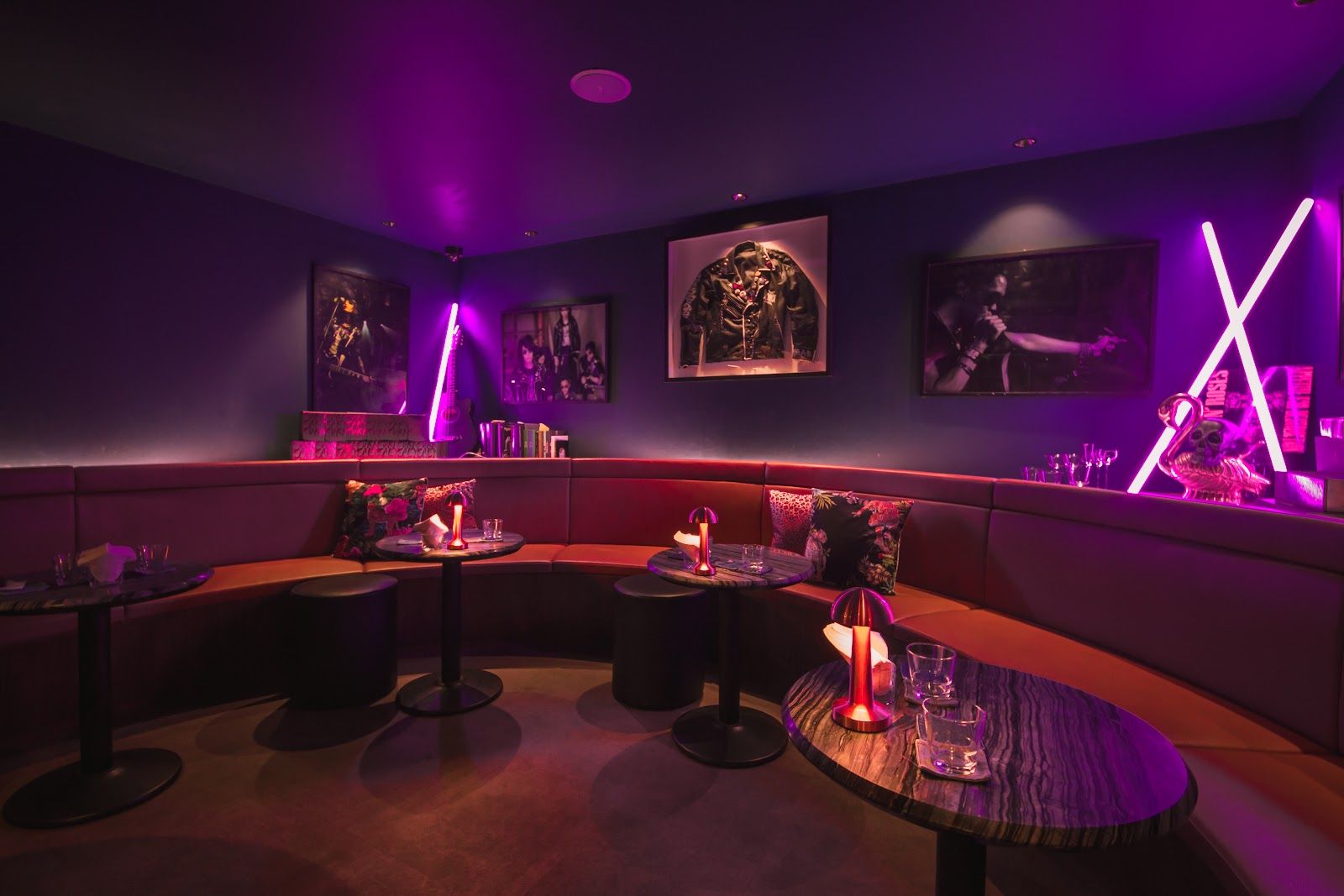 Stay Gold Flamingo Singapore bar interior