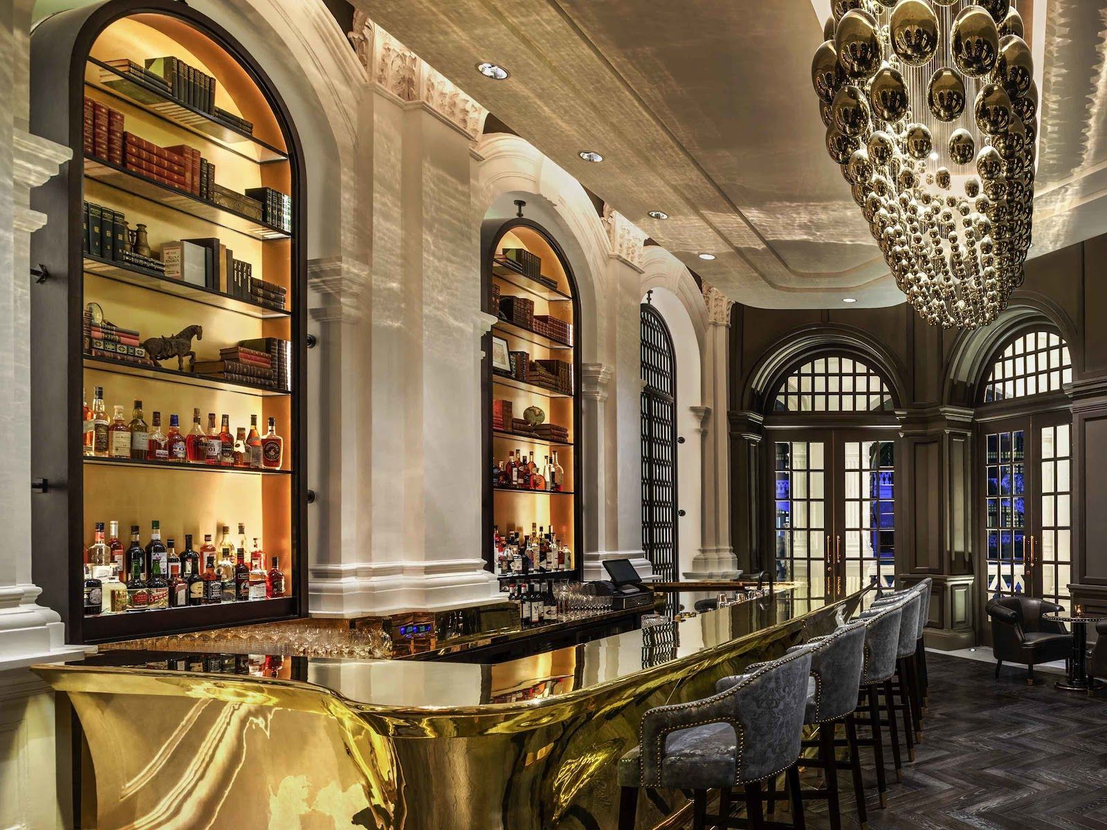 Writers Bar at Raffles Singapore bar interior