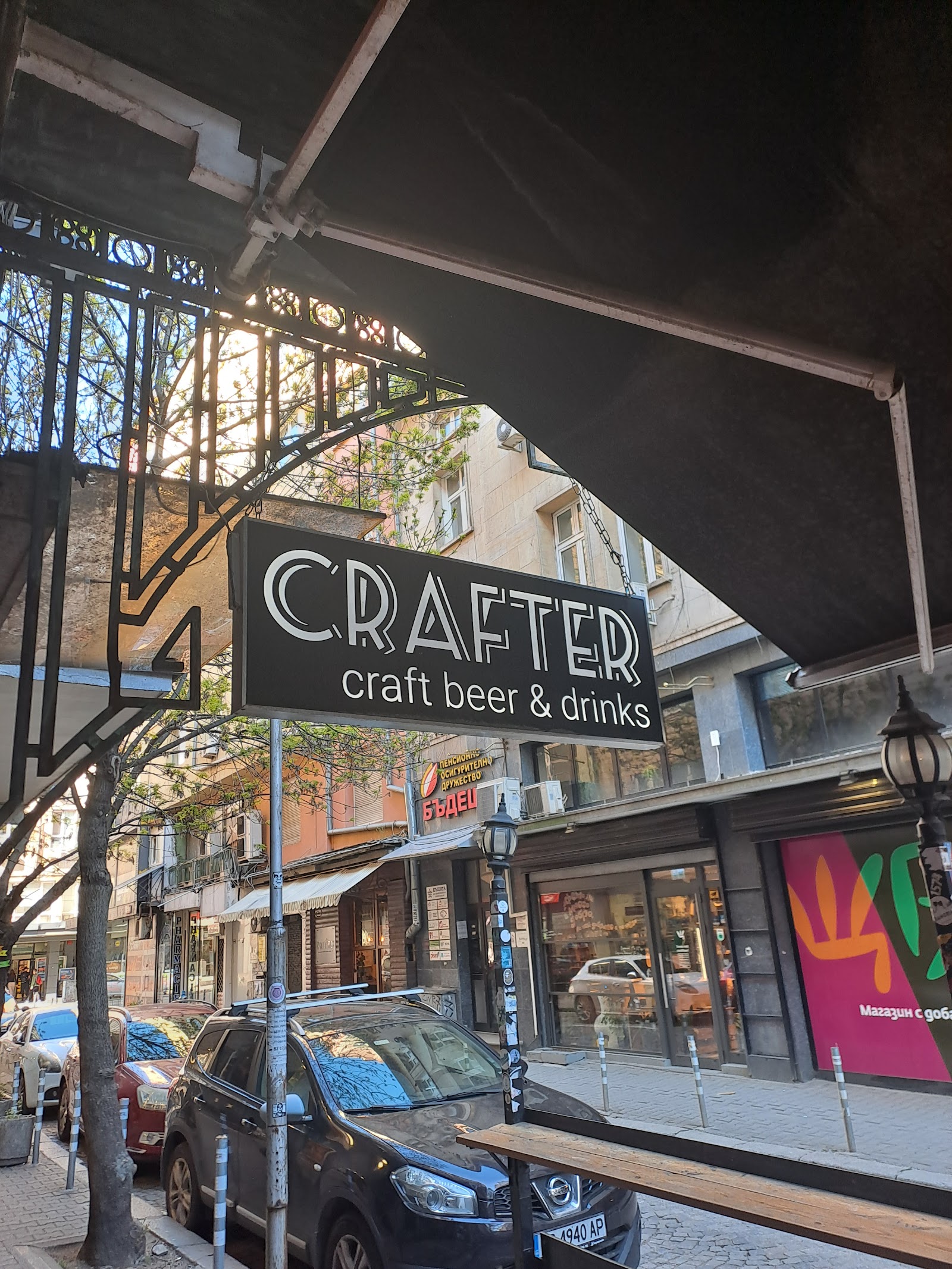Crafter Bar craft beer taps in Sofia
