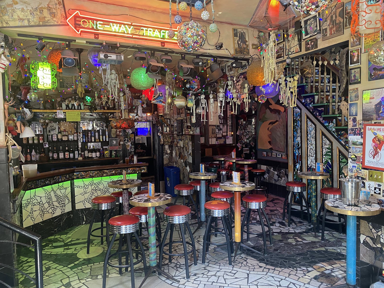 Venice Cafe St. Louis bar interior