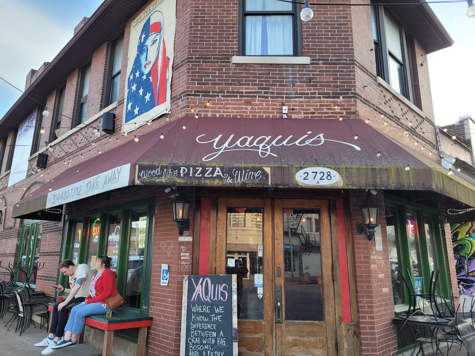 Yaquis on Cherokee St. Louis bar interior