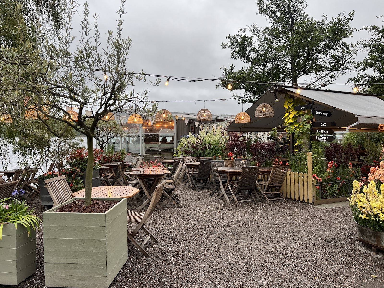 Mälarpaviljongen bar interior in Kungsholmen, Stockholm