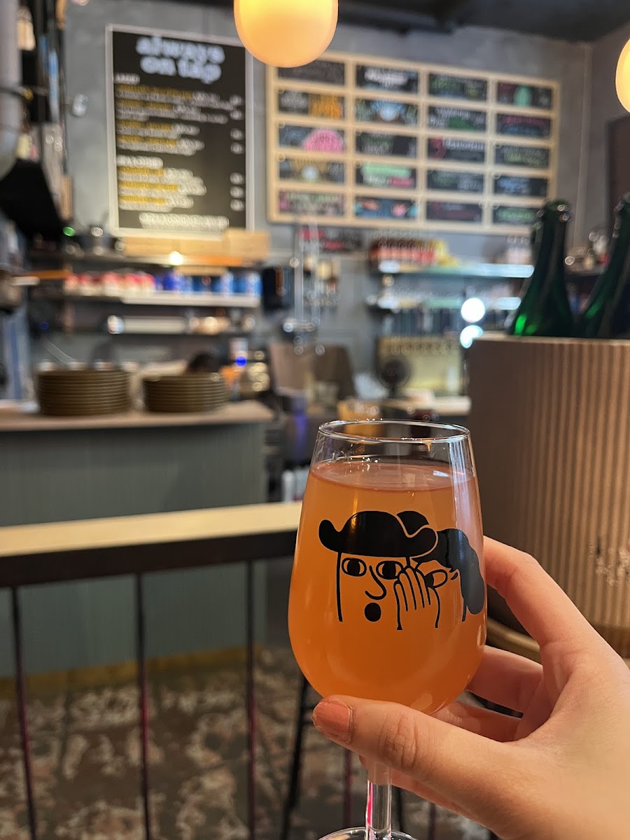 The neighborhood beer bar room at Mikkeller Sodermalm near Medborgarplatsen