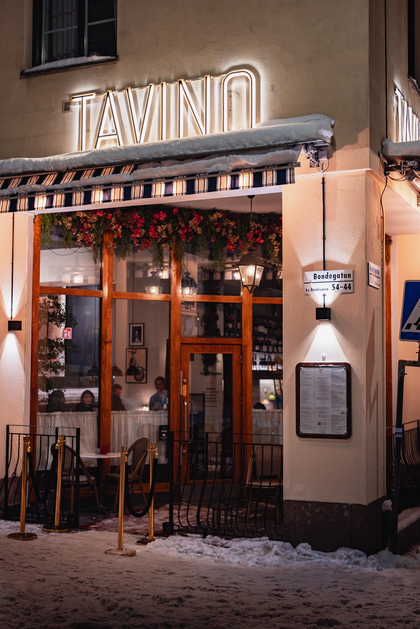 Tavino Nytorget Italian wine and aperitivo bar interior on Bondegatan, Sodermalm, Stockholm