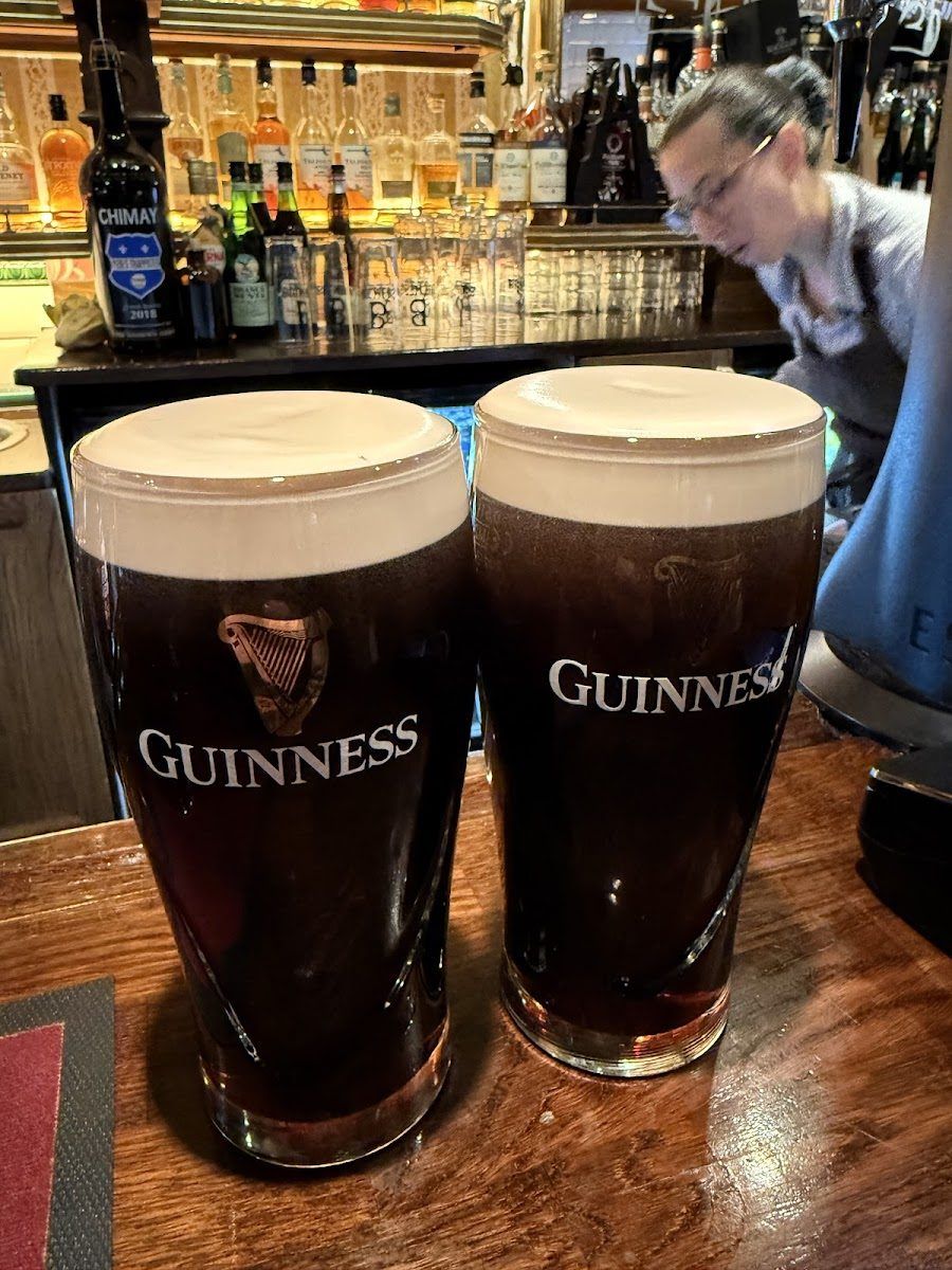 The Bishops Arms cocktail at the bar