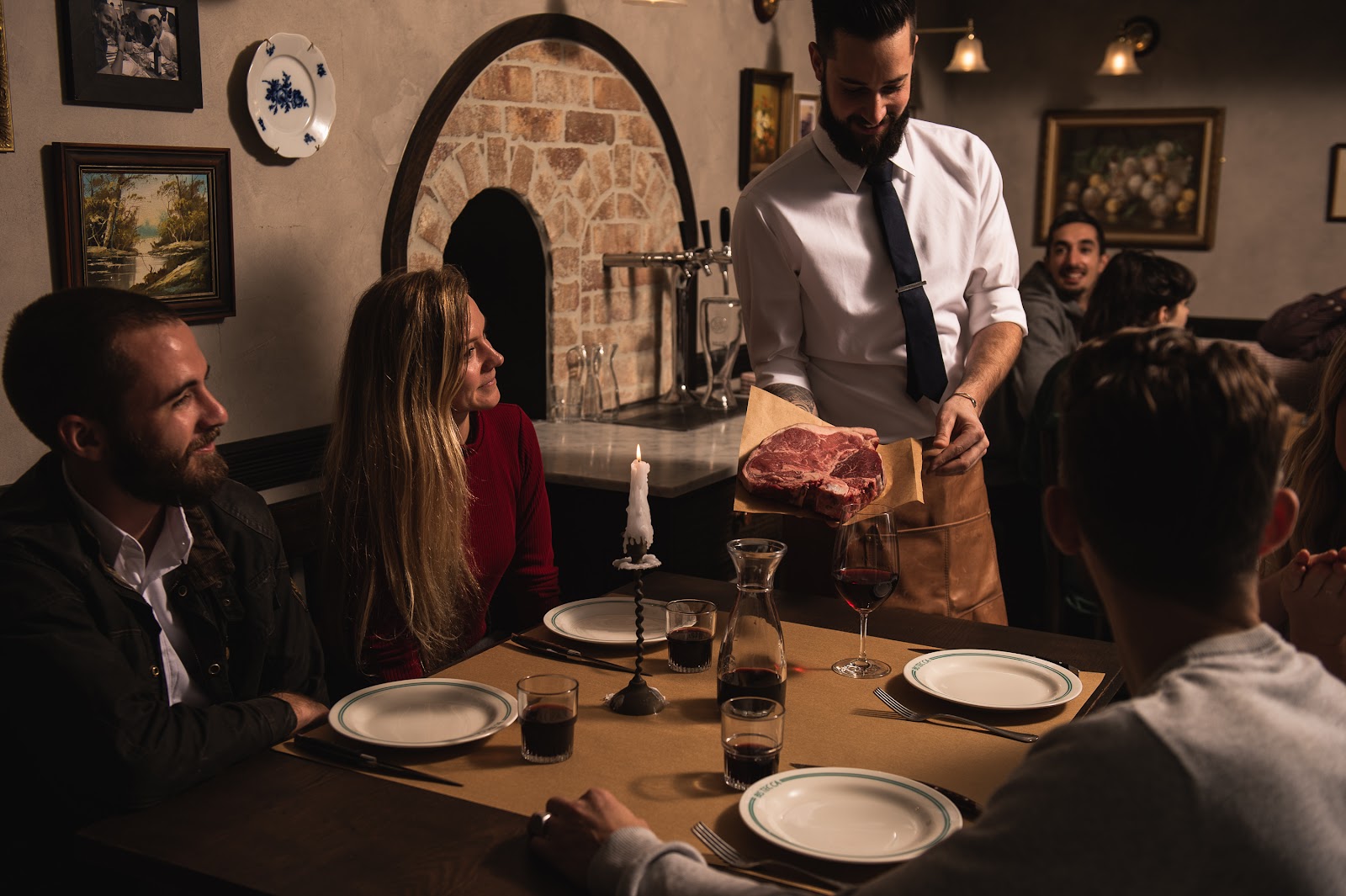 Bistecca bar counter