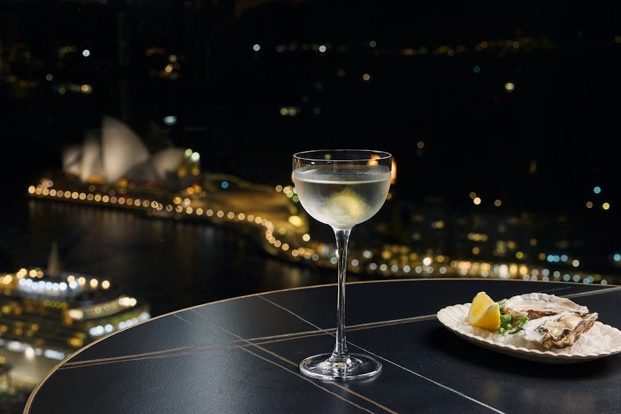 Blu Bar on 36 Sydney interior
