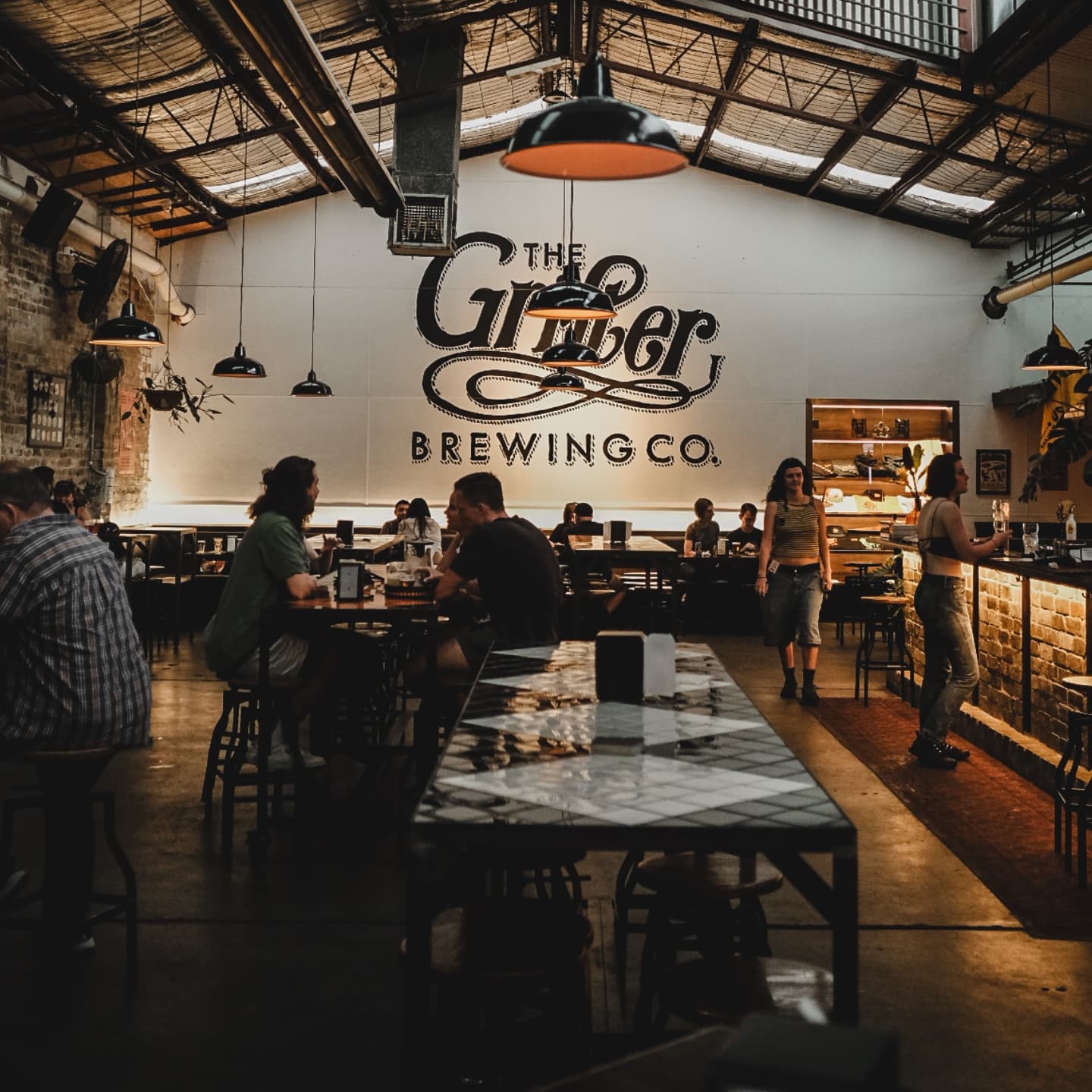 Grifter Brewing Co. Sydney bar interior