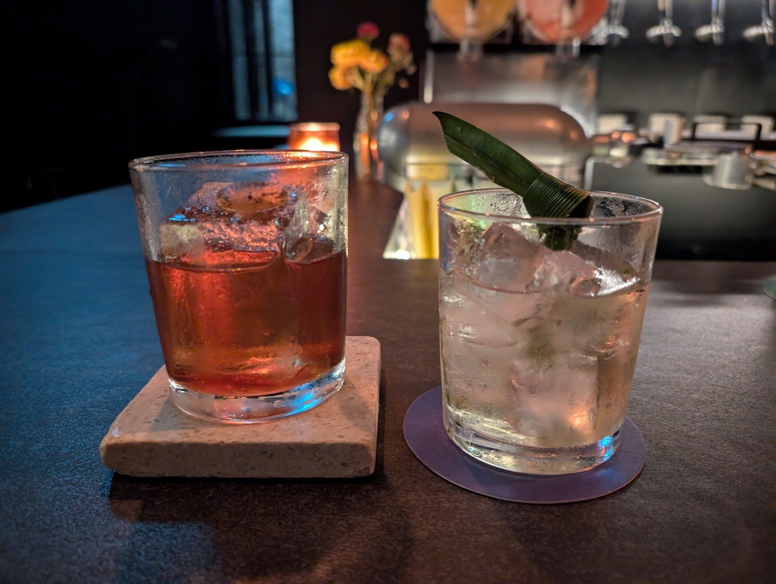 House-made sodas and botanical infusions at PS40 Sydney
