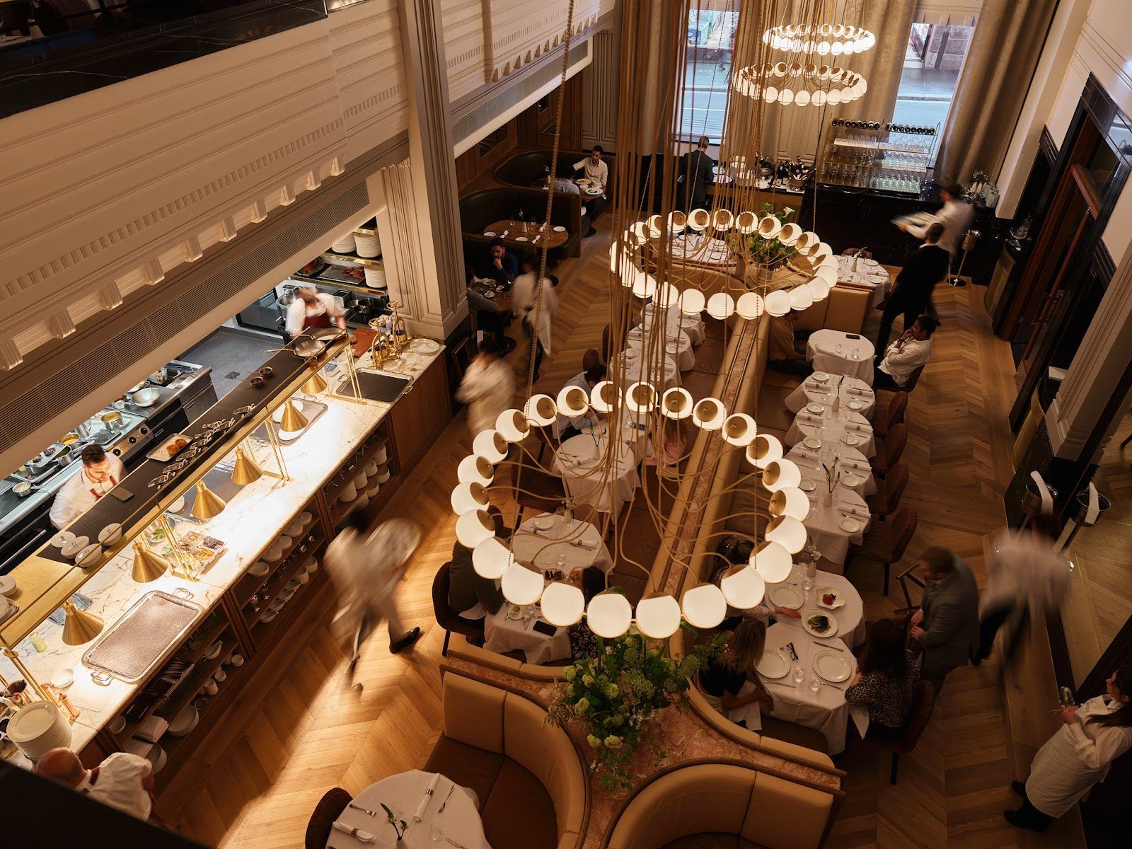 The Charles Grand Brasserie Sydney bar interior